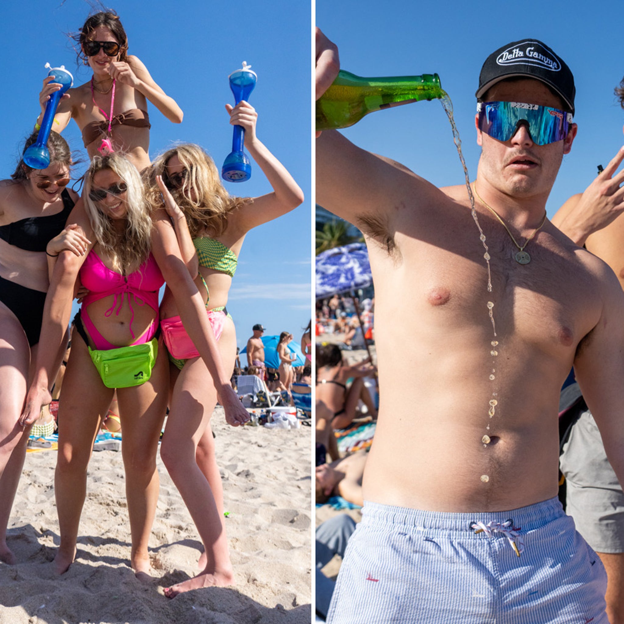 College Spring Breakers Hit Florida Beaches, Older Celebs Try to ...