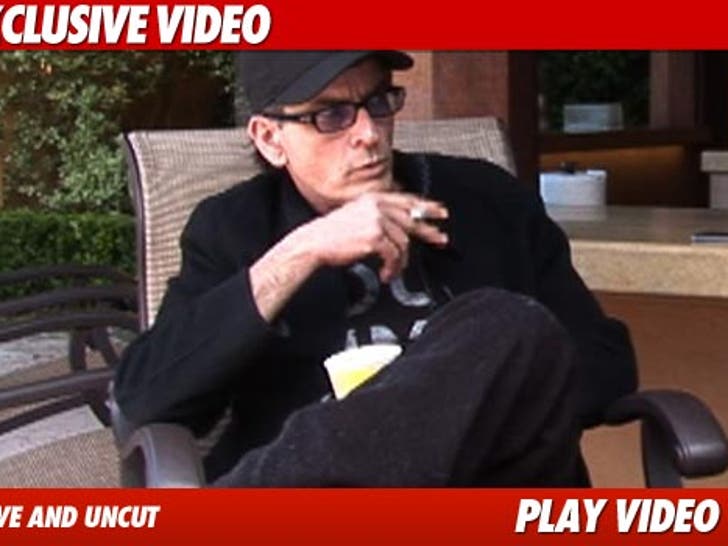 [ Video ] Charlie Sheen Interview -- Spills His Guts on TMZ