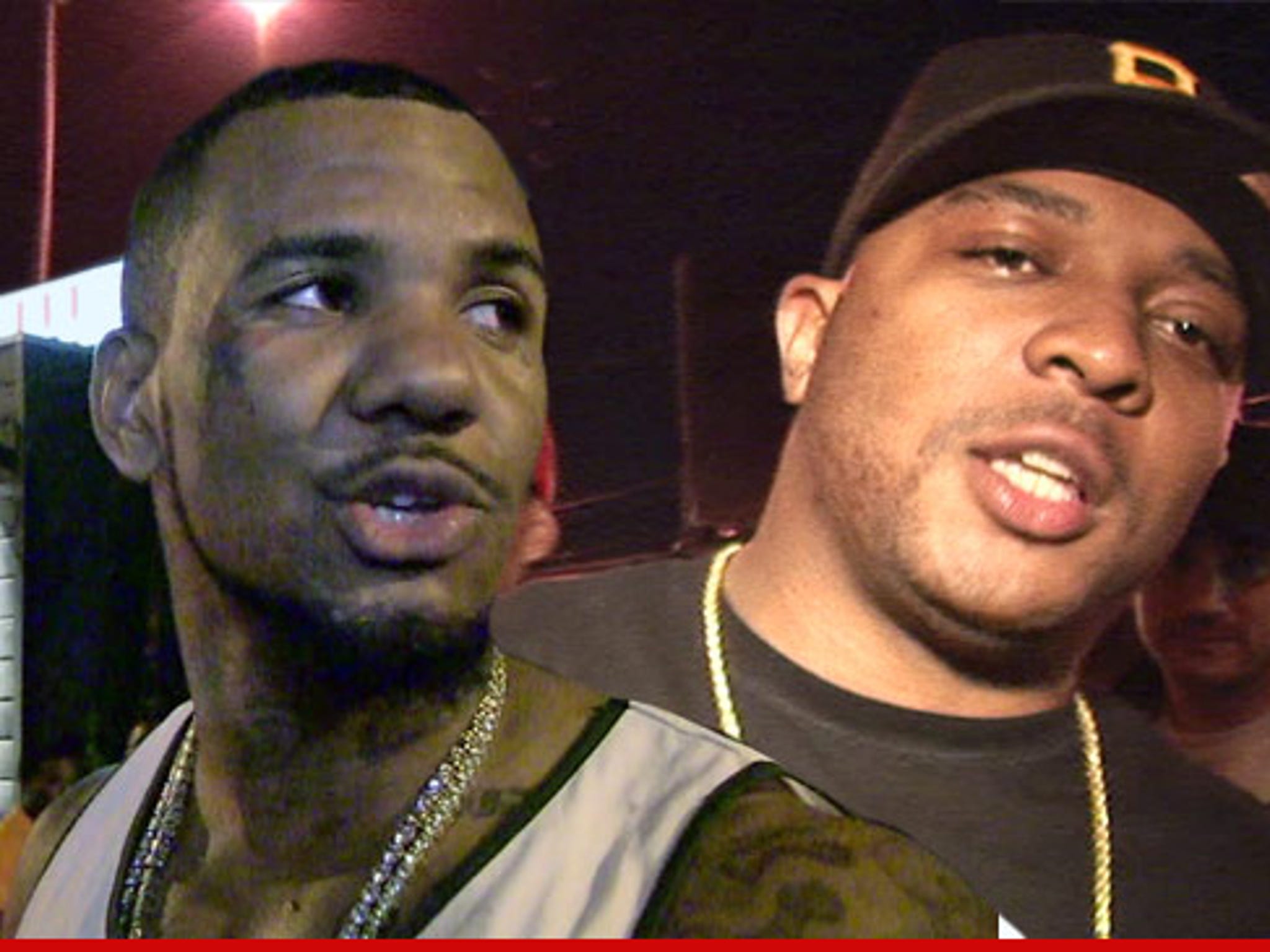 The Game -- My Homie ALSO Beat Up 40 Glocc ... On Tape