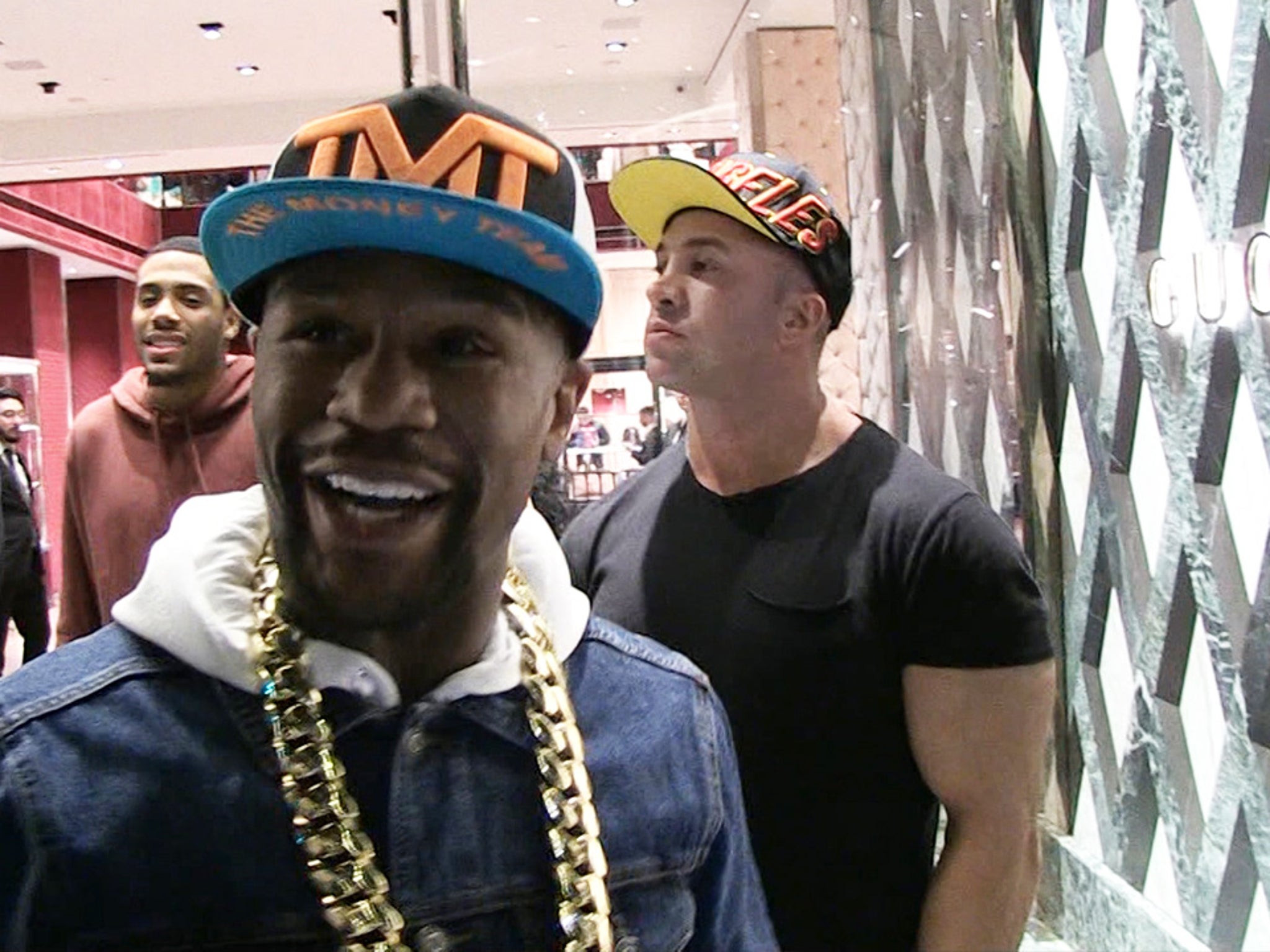 Floyd Mayweather Spotted Wearing Enough Bling To Fund A Small Rogue Nation