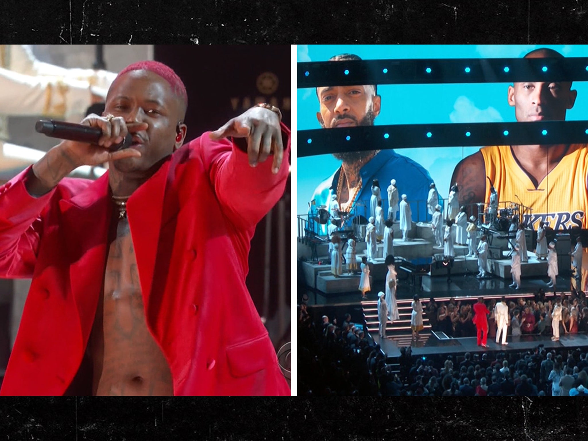 John Legend, DJ Khaled and More Honor Nipsey Hussle and Kobe Bryant at 2020  GRAMMYs