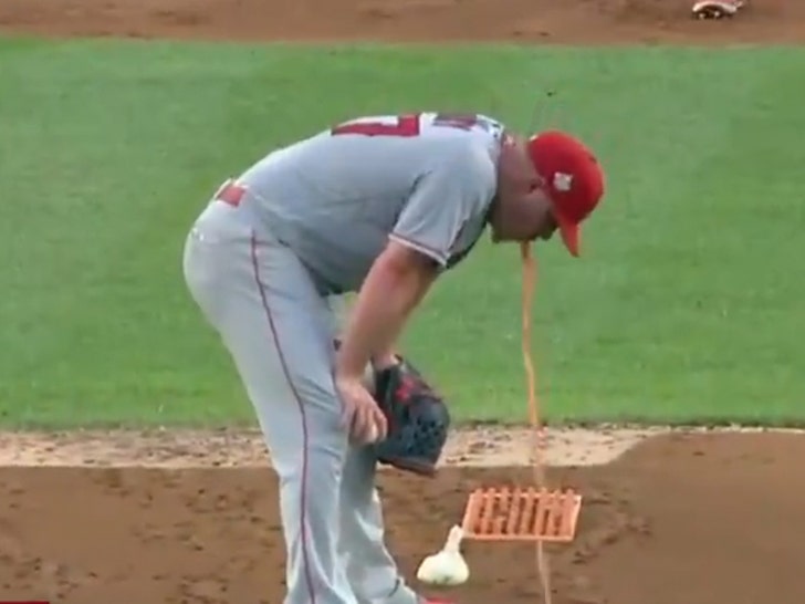 Angels' Dylan Bundy Throws Up All Over Yankee Stadium Mound, Pulled From  Game