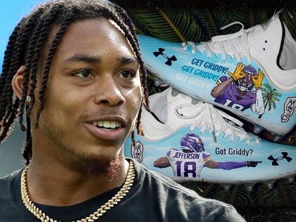 justin jefferson getty cleats