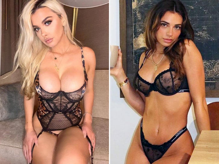 Emily Sears vs. Georgia Hassarati Who'd You Rather?! (Lacy Lingerie Ladies Edition)