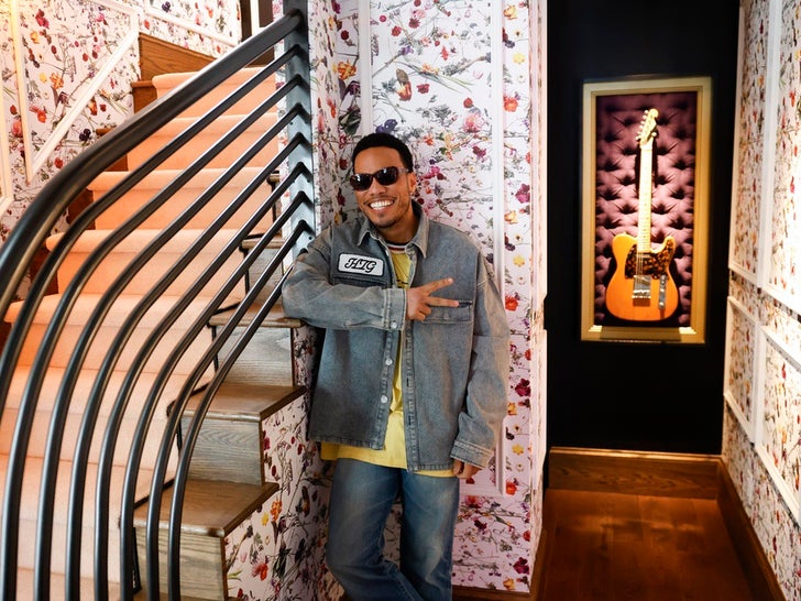 Anderson .Paak Visits The Purple Rain House