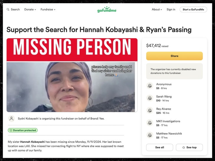 Hannah Kobayashi gofundme