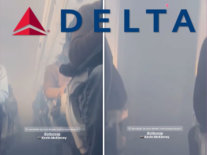 Delta Airlines Main Cabin Smoke 2