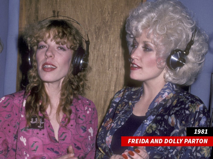 Freida Parton y Dolly Parton Getty 