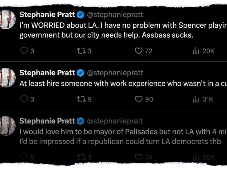 stephanie pratt tweets x