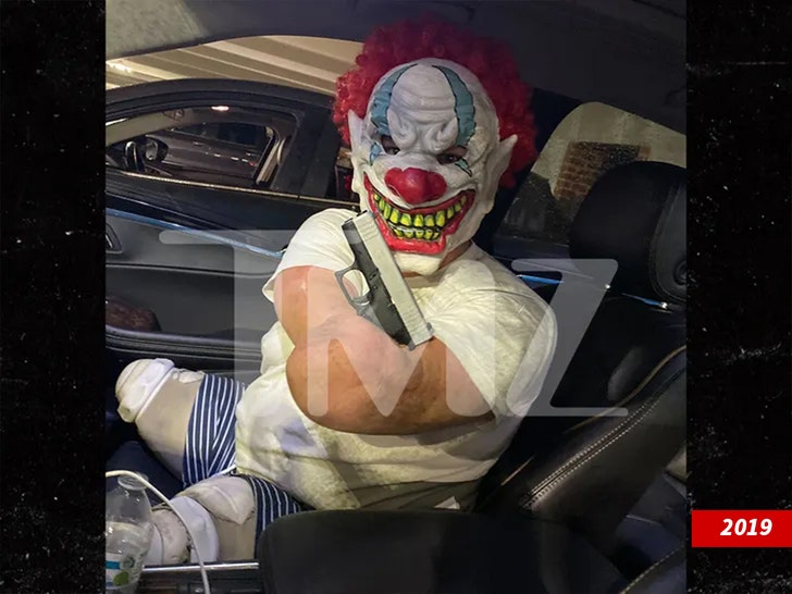 dayton webber clown mask 2019