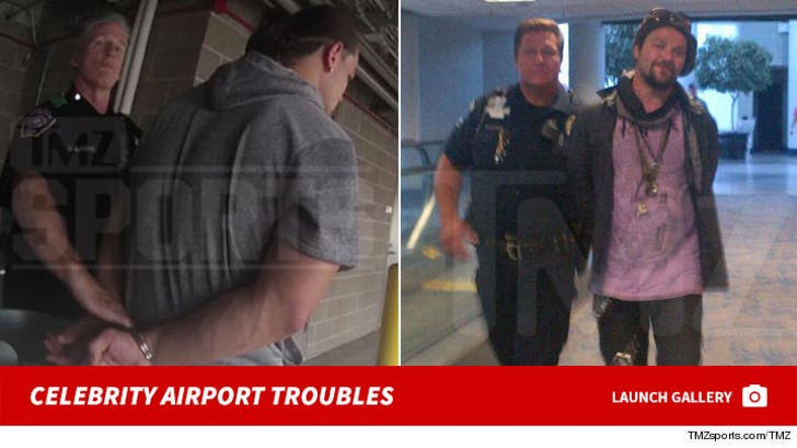 Celebrity Airport Troubles