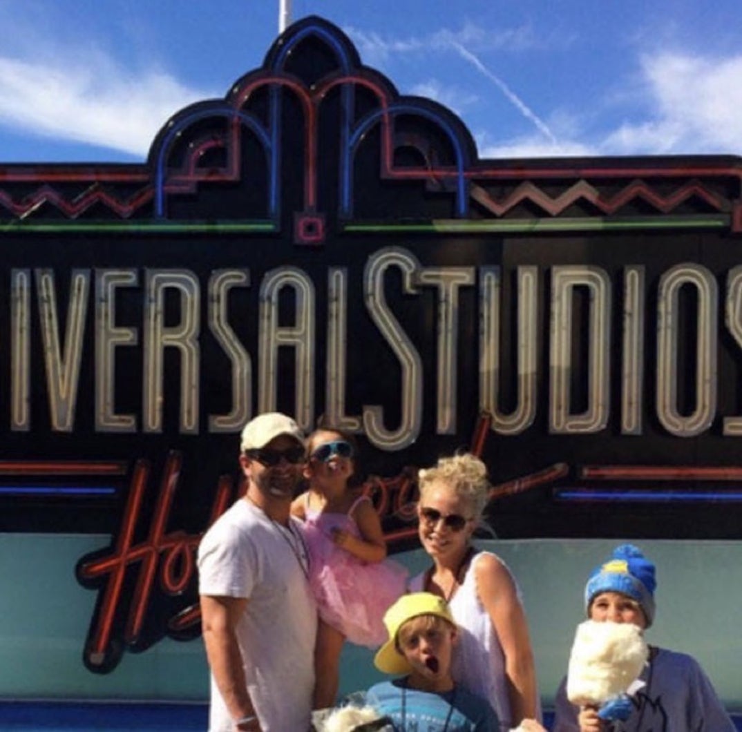 Britney Spears and family