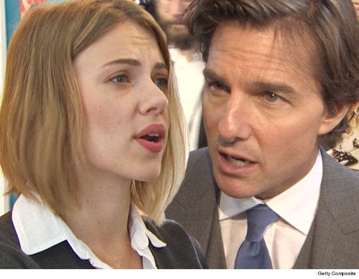 Scarlett Johansson Denies Ex-Scientologist's Claim She Auditioned to Date Tom :: 0628-scarlett-johansson-tom-cruise-getty-composite-3