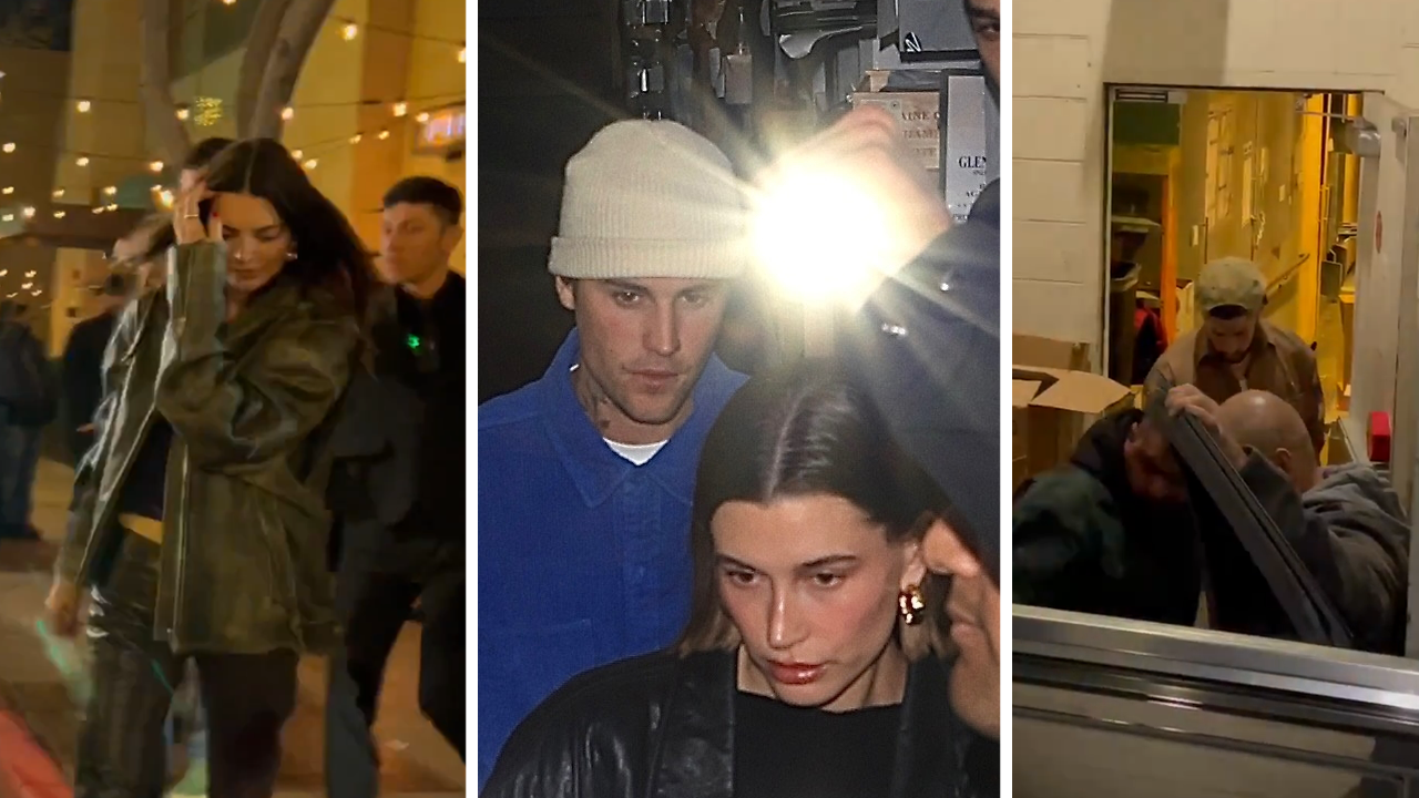 Kendall Jenner & Bad Bunny Go On A Double Date With Justin Bieber & Hailey  Baldwin, What's Cooking Good Looking?
