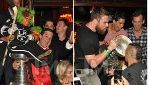 Stanley Cup -- Boozing with Little People ... and Chuck Liddell