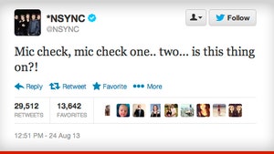 *NSYNC -- Definitely Performing at VMAs ... Probably