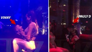 'Jersey Shore' Stars Pauly D and Vinny All Over Girls at Vegas Club