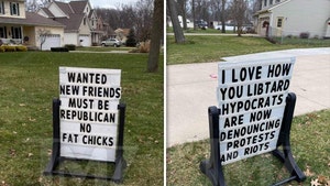 Trump Supporter Pisses Off Ohio Neighbors with Yard Signs After Riot