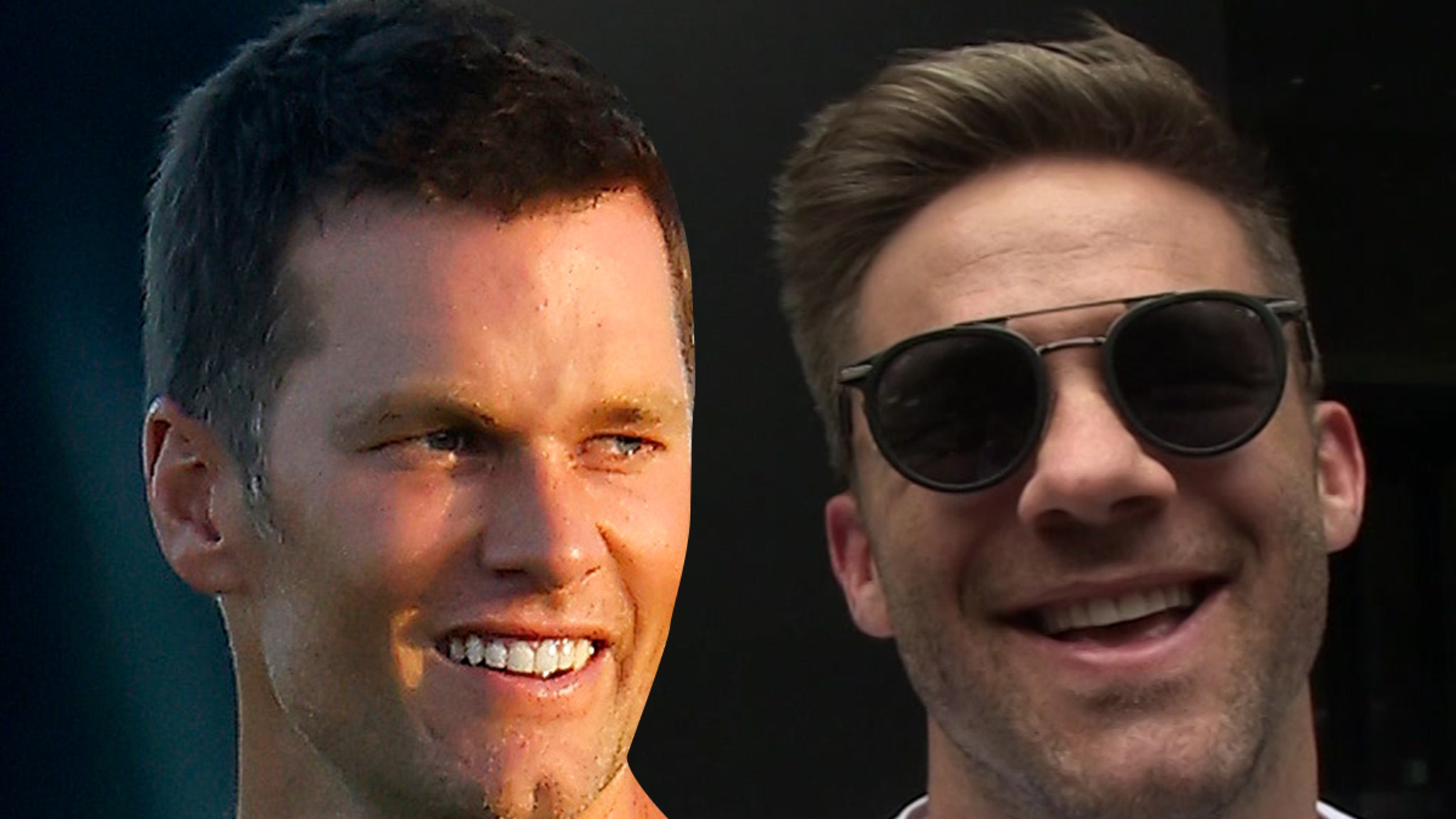 Watch Julian Edelman Train With Ex-Patriots Teammate Tom Brady