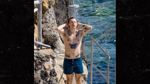 Harry Styles Enjoys Some R&R in Italy After Wrapping 'My Policeman'
