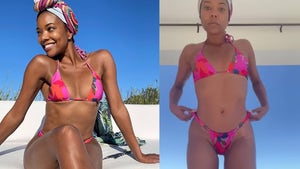 Gabrielle Union Stuns In Floral Bikini