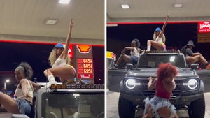 Ciara Twerks On Ford Bronco During Gas Station Dance Sesh