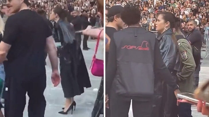 Selena Gomez Yells at Security While Heading Into Beyoncé Paris Concert