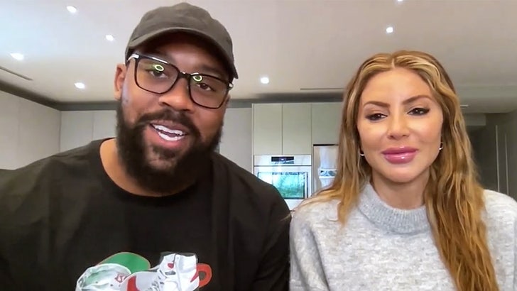 Marcus Jordan Smokes Hookah Through Larsa Pippen's Boobs In Birthday Tribute