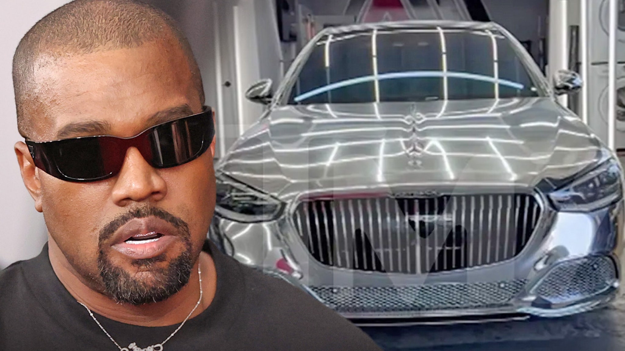 Kanye West’s Maybach S680 Took Layers of Chrome, 10 Days to Complete