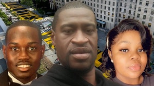 ahmaud arbery, george floyd, and breonna taylor black lives matter mural