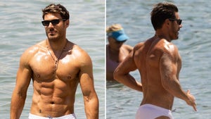 Chris Appleton Shows Off Bulge on European Vacation to Cannes