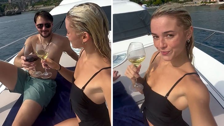 Paul Skenes and Livvy Dunne in Sicily
