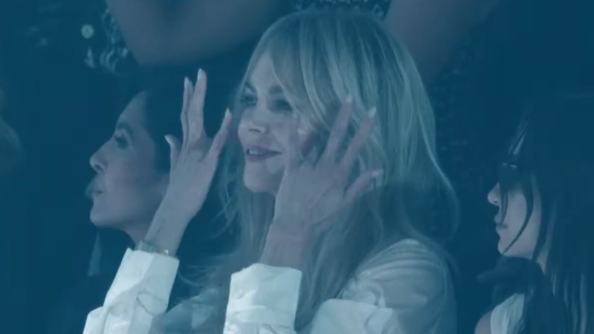 Nicole Kidman Blushes at Raunchy Song About Her at Victoria's Secret Fashion Show