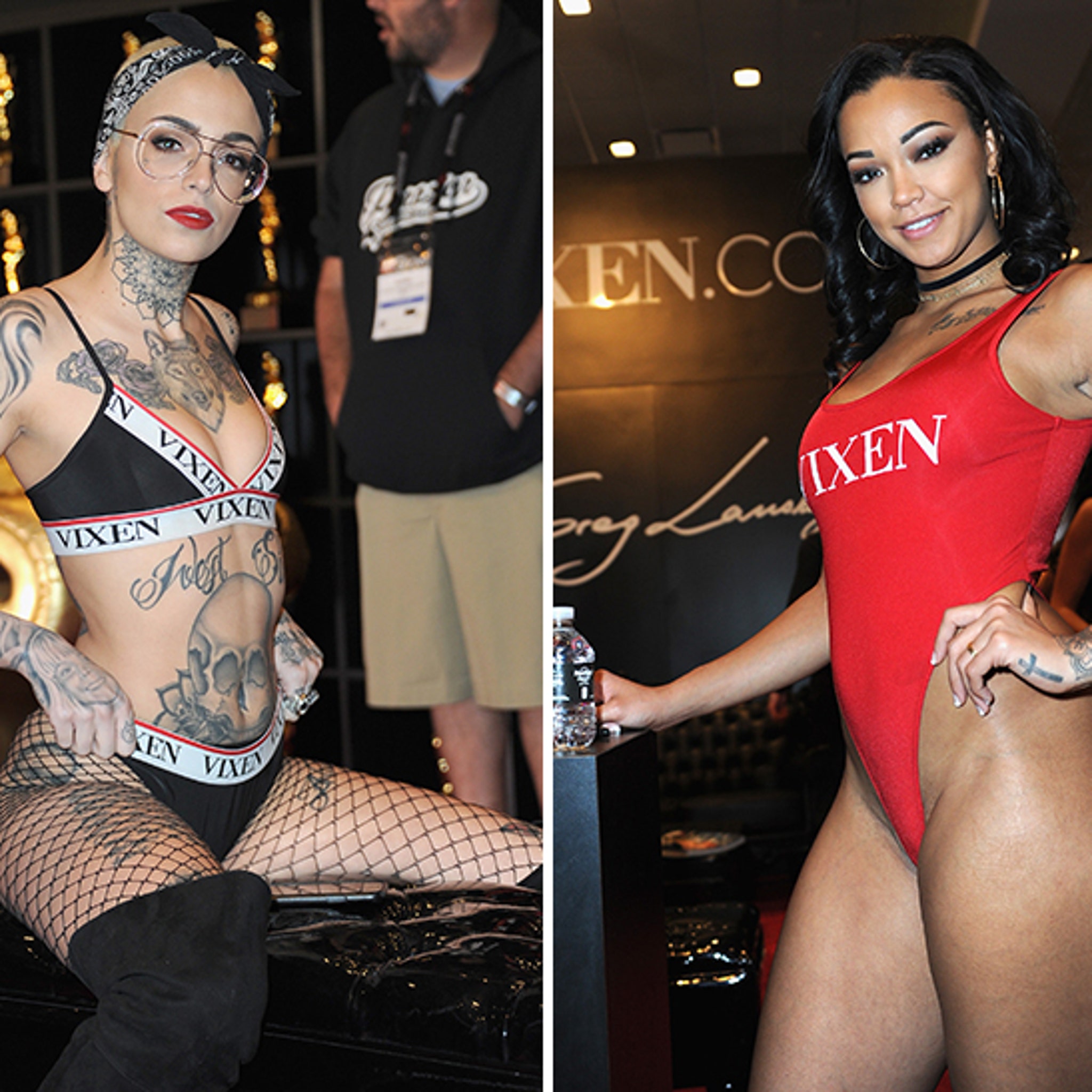 Porn Stars on Display at the 2018 AVN Adult Entertainment ...