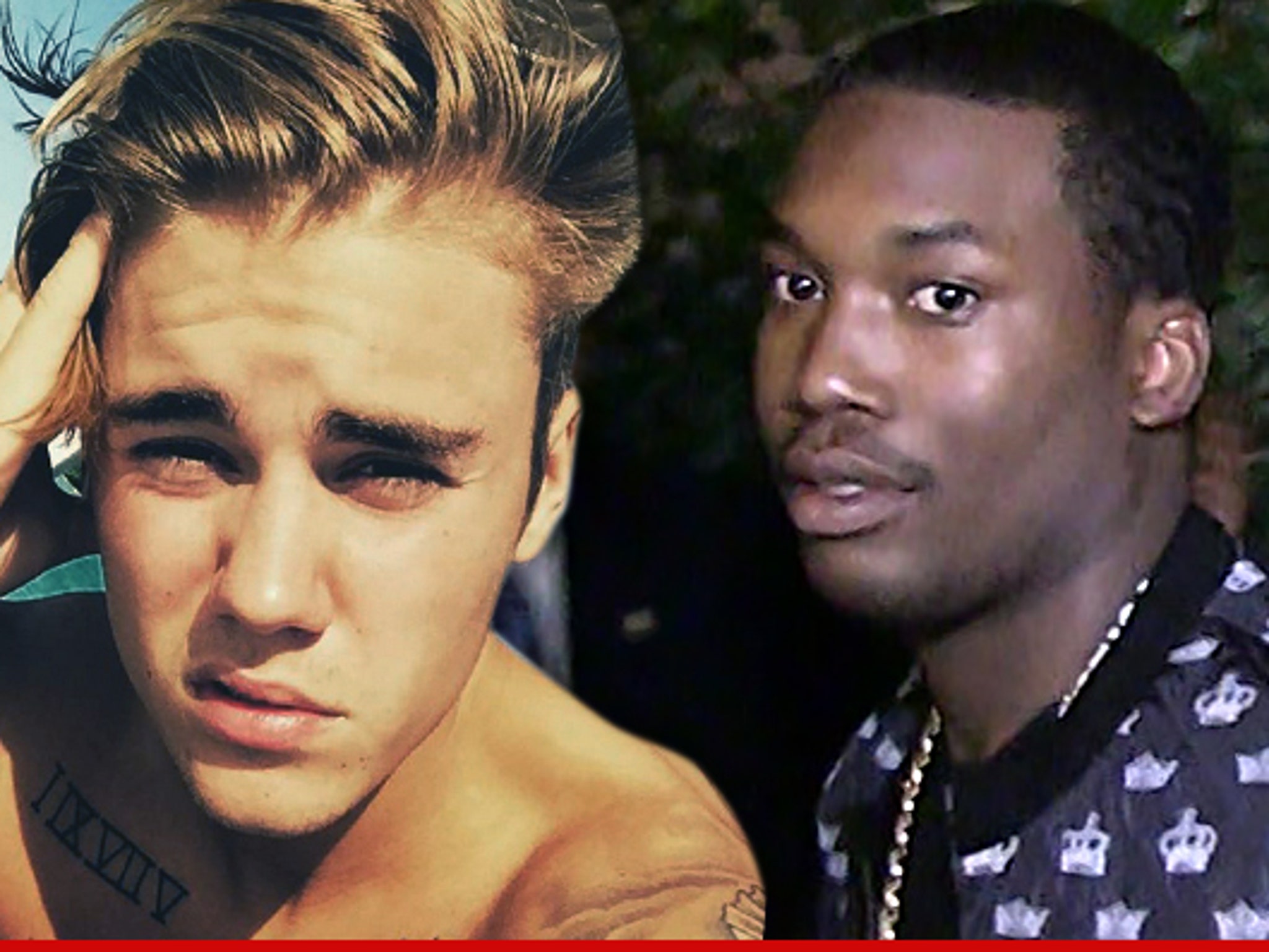 Meek Mill Threw a Wild Party in Justin Bieber's “Blender Mansion”