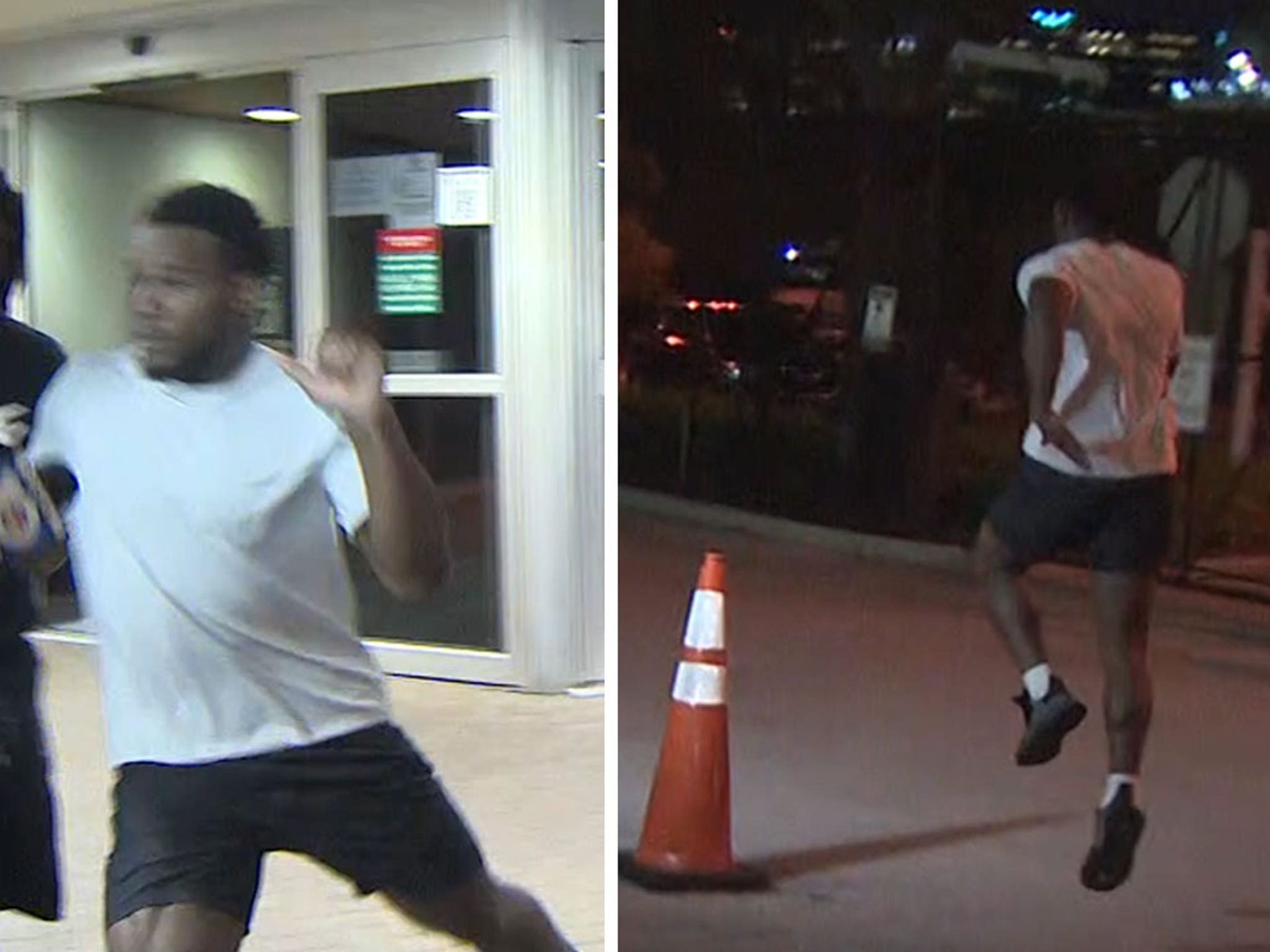 NFL's Mark Walton Bizarrely Skips & Sprints Out Of Jail After