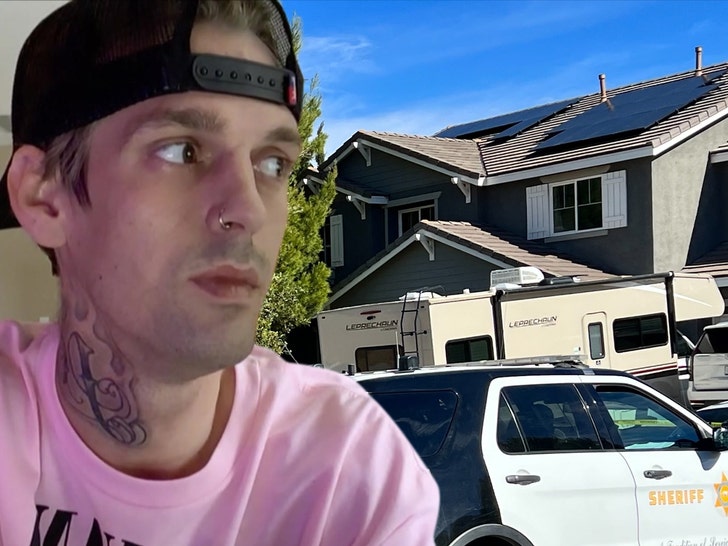 aaron carter and his house tmz backgrid