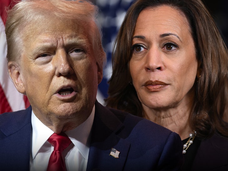 Donald Trump Kamala Harris main