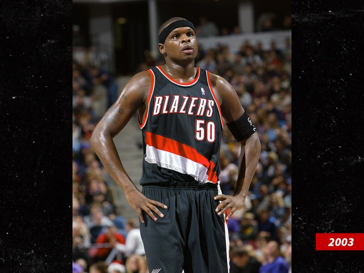 Zach Randolph blazers  sub getty swipe 1