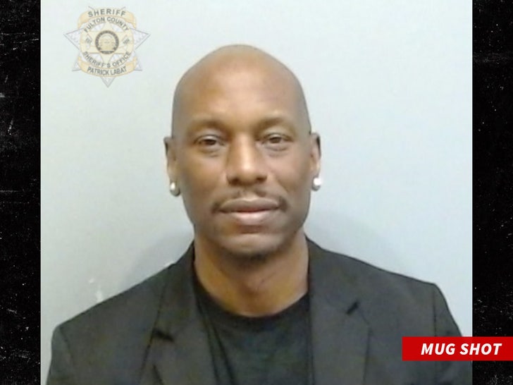 tyrese gibson mug shot fulton county