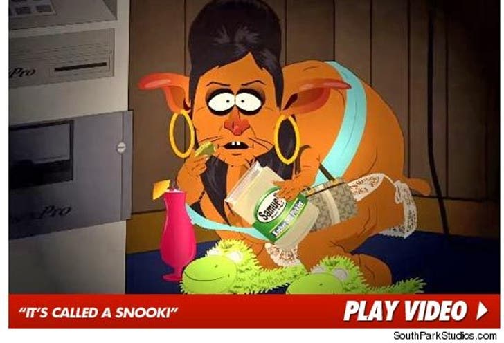 TMZ on TV -- the Fact Behind the Funny :: 1014-southpark-snooki-video-1-credit