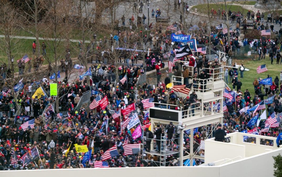 Pro-Trump Protesters Storm U.S. Capitol Photos 7