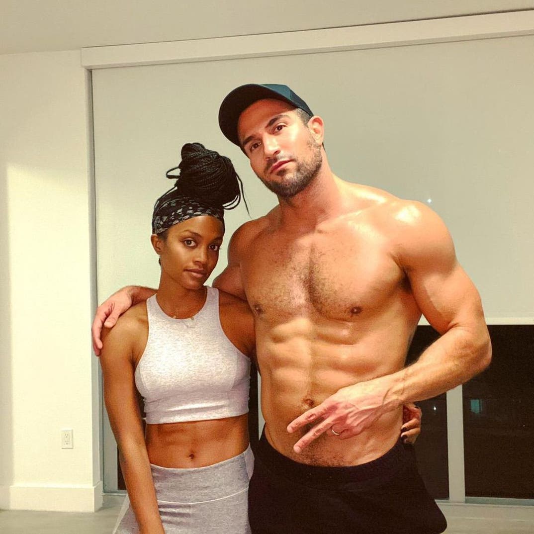 Rachel Lindsay and Bryan Abasolo