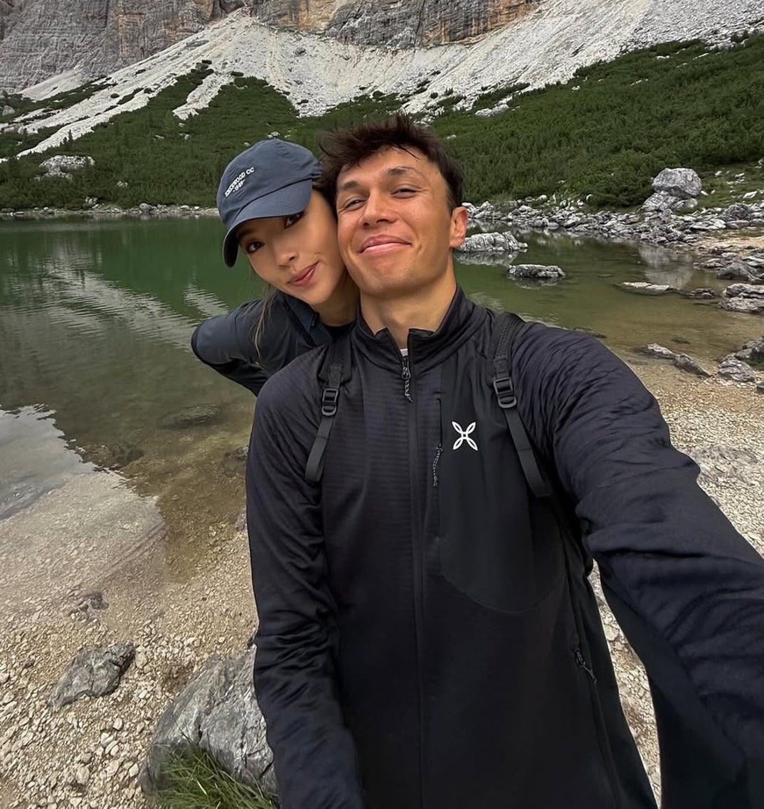 Alex Albon Lily Muni He Together 9