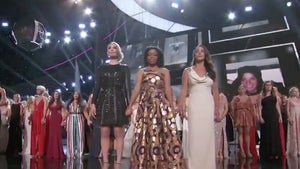 Larry Nassar Survivors Join Hands on Stage at 2018 ESPYs for Courage Award