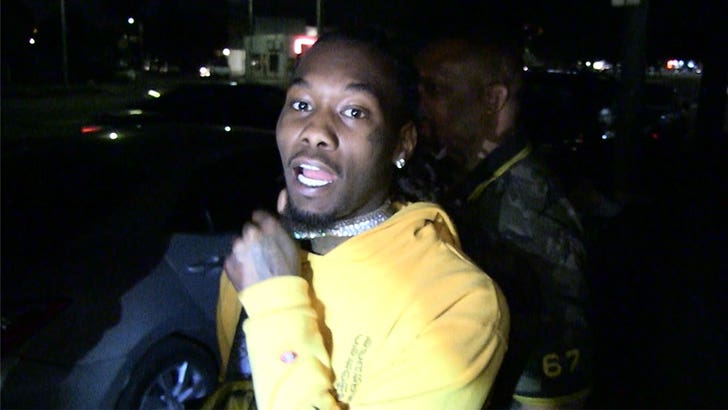 Offset is All Smiles After Gun Incident at L.A. Shopping Mall