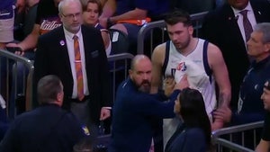 Luka Doncic Held Back From Going After Suns Fan Following 'Reckless' Heckles