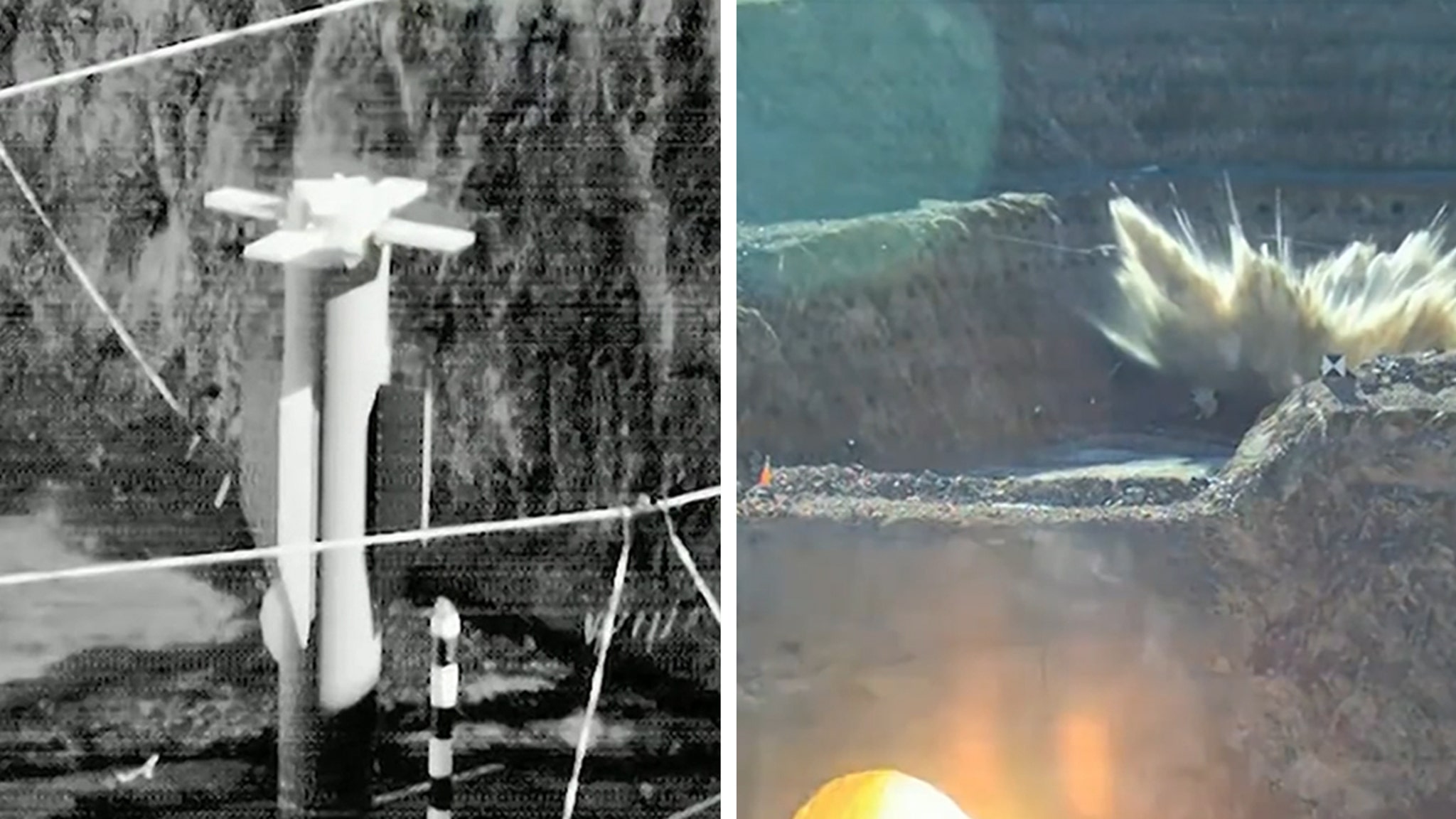 Pentagon Releases Explosive Footage of 30,000-Pound Bunker-Buster Bomb