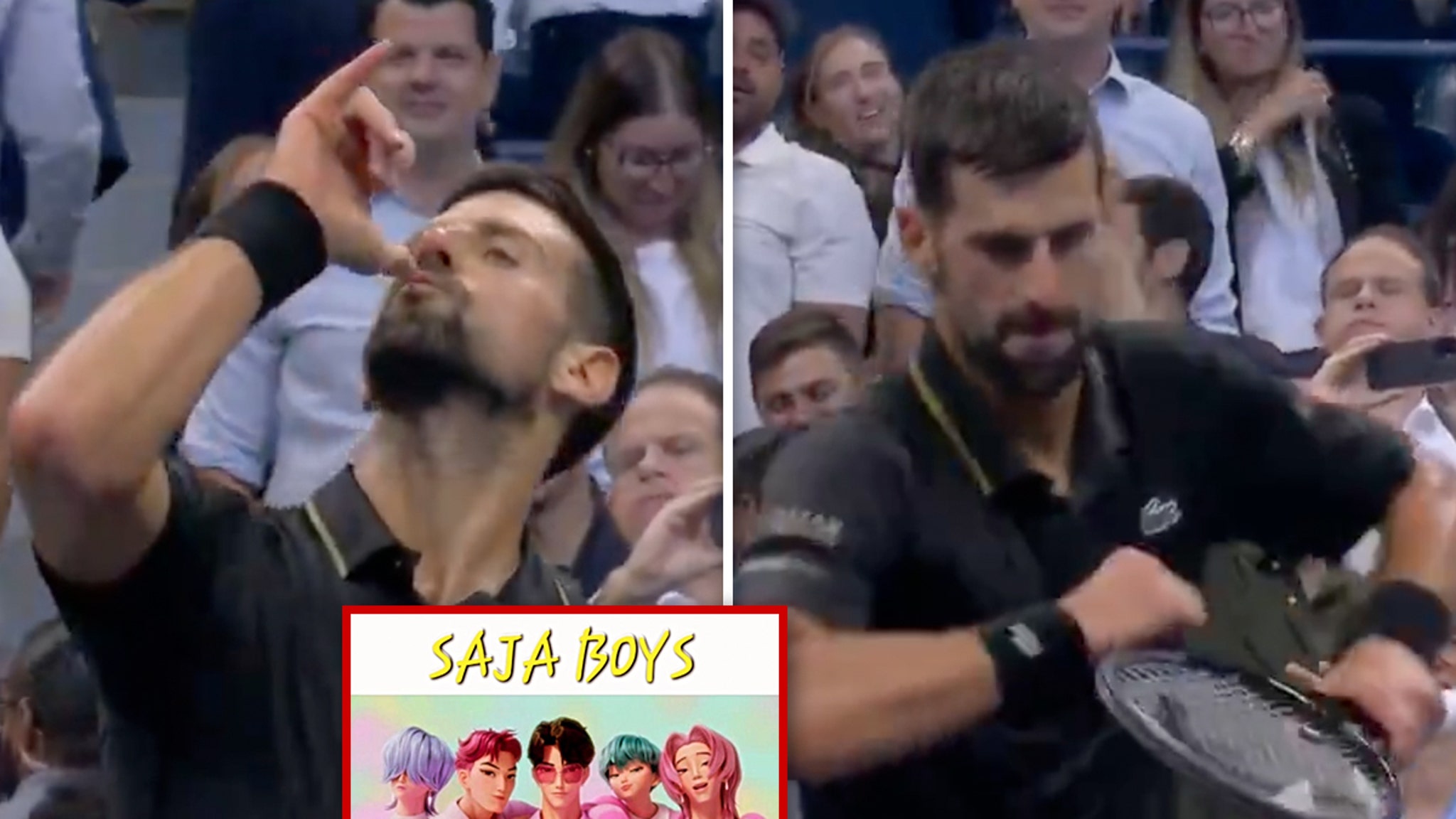 Novak Djokovic Does 'KPop Demon Hunters' Dance To Celebrate US Open Win