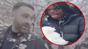 nypd snowball fight and Gusmane Coulibaly nypd 1